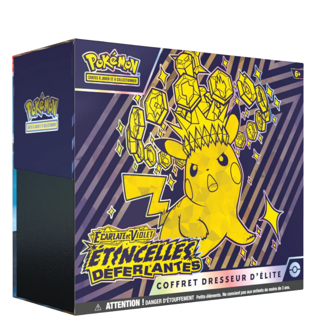 Coffret Dresseur d’Élite (ETB) Pokémon - Étincelles Déferlantes - EV08 - Français