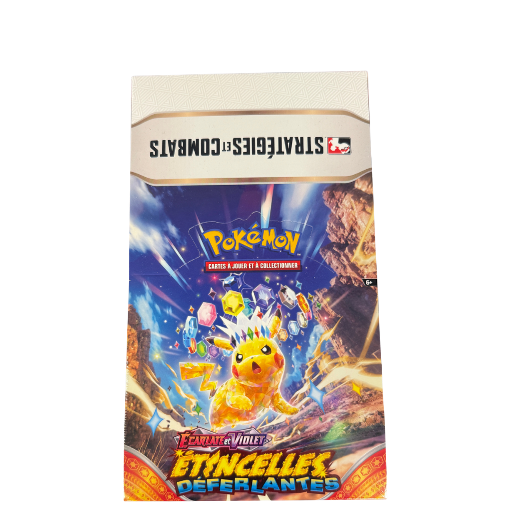 Display Kit Avant-Première – Étincelles Déferlantes – EV08 – Pokémon JCC – Français