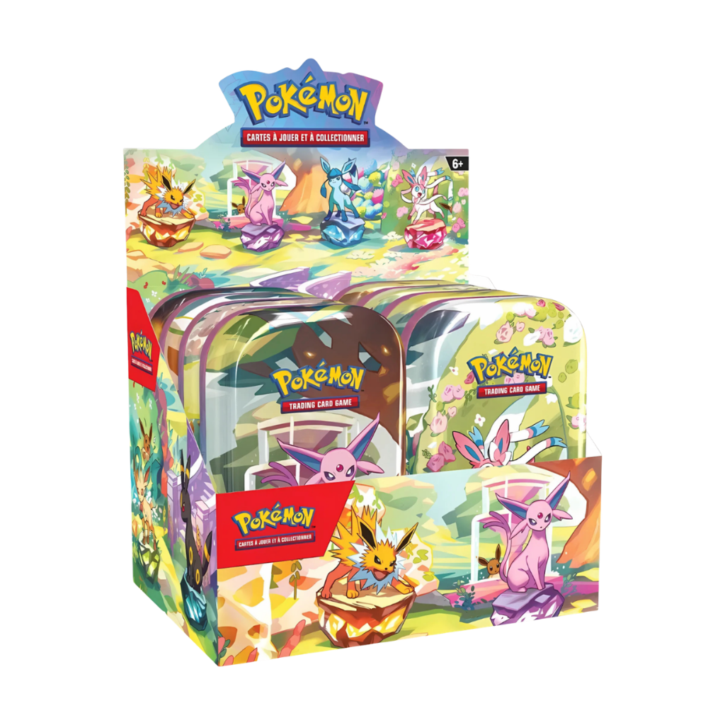 Display Mini Tin – Évolutions Prismatiques – Pokémon EV08.5 – Français