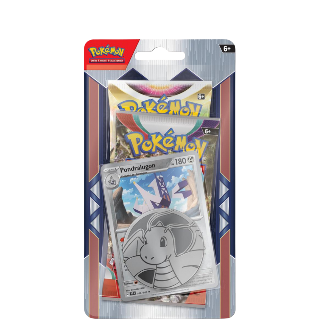 Duo Pack Pokémon – EB10 & EV01 – Carte Promo Pondralugon – Français