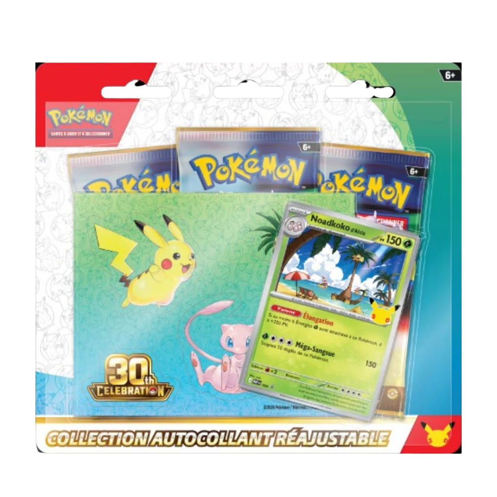 Tripack Collection Autocolant - 30e Anniversaire